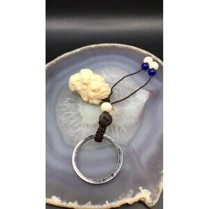 Carved  Pixiu Keychain